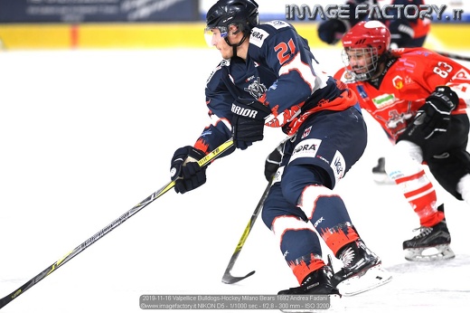 2019-11-16 Valpellice Bulldogs-Hockey Milano Bears 1692 Andrea Fadani